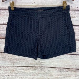 Banana Republic Shorts Hampton Fit Womens Size 4 Black Cotton